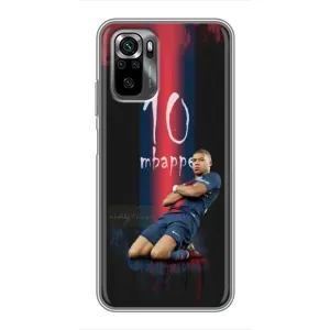 Чехол (TPU) с Футболистом на Xiaomi POCO M5s (MBAPPE 10)