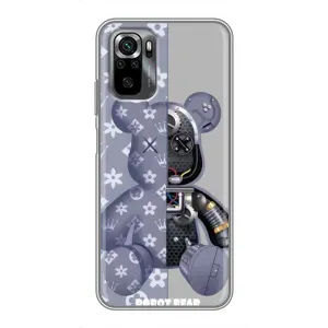 Силіконовий чохол для Xiaomi POCO M5s (Ведмідь Louis Vuitton)