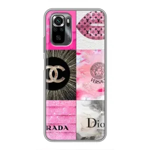 Чохол (Dior, Prada, YSL, Chanel) для Xiaomi POCO M5s (Модніца)