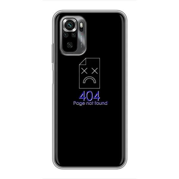Чехол с рисунком «Ошибка 404» для Xiaomi POCO M5s Чехол с рисунком «Ошибка 404» для Xiaomi POCO M5s