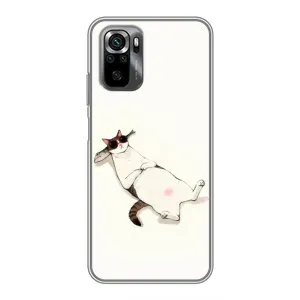 Чехол на тематику: Коты для Xiaomi POCO M5s (Отдых)