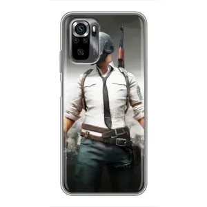 Чохол з картинкою "Герой Pubg" на Xiaomi POCO M5s (Пабг)