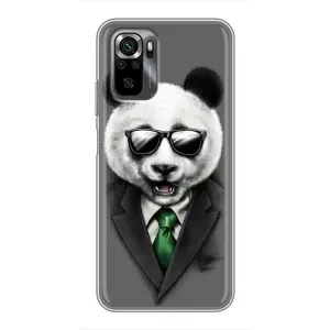 Чехлы с Пандами на Xiaomi POCO M5s (Панда в очках)