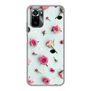 Чехлы с принтом Розочки для Xiaomi POCO M5s (Разные цветы)