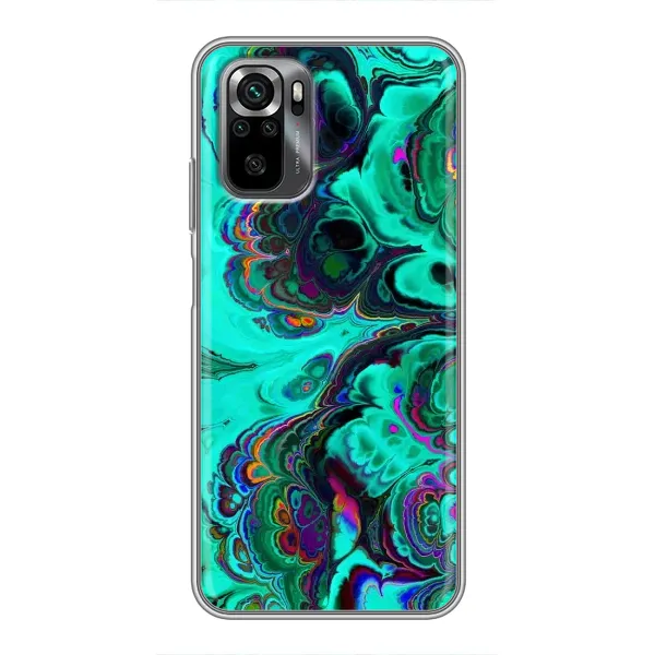 Чехол с рисунком «Салатный мрамор» для Xiaomi POCO M5s Чехол с рисунком «Салатный мрамор» для Xiaomi POCO M5s