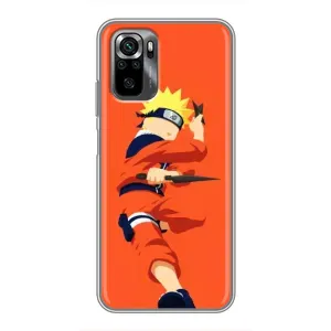 Чехлы с принтом Наруто на Xiaomi POCO M5s (Силуэт Наруто)