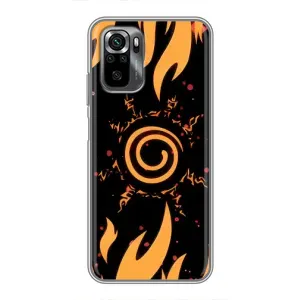 Купить Чехлы на телефон с принтом Anime для Xiaomi POCO M5s (Солнце Наруто)