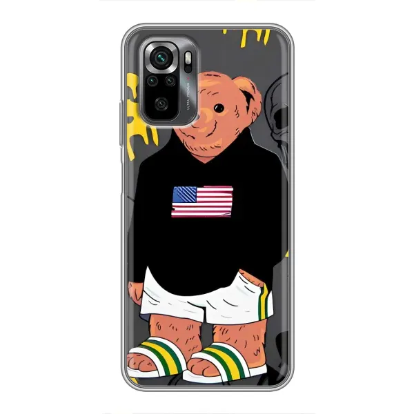 Чехол с рисунком «Teddy USA» для Xiaomi POCO M5s Чехол с рисунком «Teddy USA» для Xiaomi POCO M5s