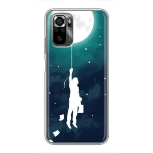 Чехол (ТПУ) с планетами на Xiaomi POCO M5s (To The moon)