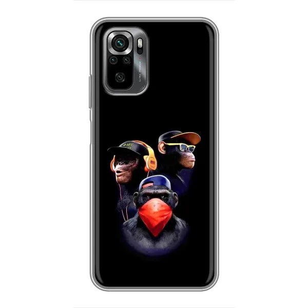 Чехол с рисунком «Три обезьяны» для Xiaomi POCO M5s Чехол с рисунком «Три обезьяны» для Xiaomi POCO M5s