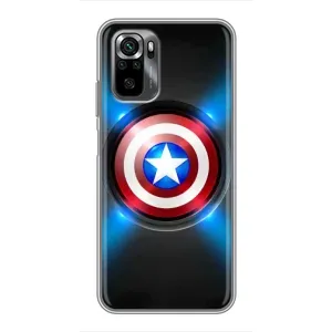 Чохол с Щітом Капітана Америки на Xiaomi POCO M5s (Яскраий Щит Капітана)