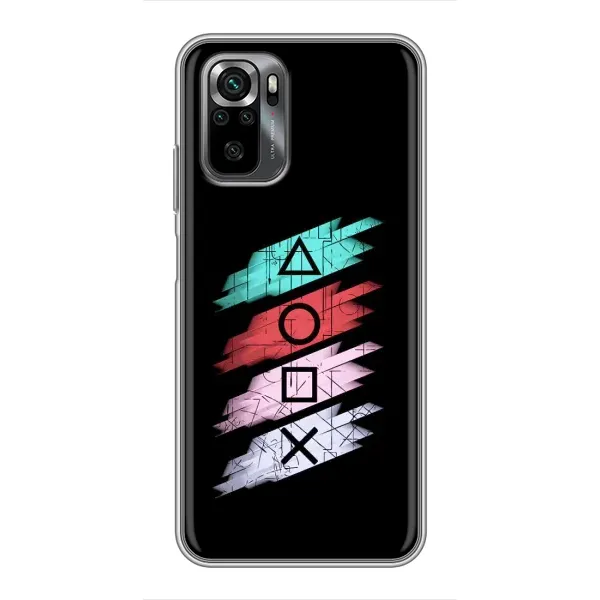 Чехол с рисунком «Значки Sony» для Xiaomi POCO M5s Чехол с рисунком «Значки Sony» для Xiaomi POCO M5s