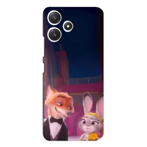 Силиконовый чехол с принтом Зоотрополіс для Xiaomi POCO M6 Pro (5G) (Главные герои)