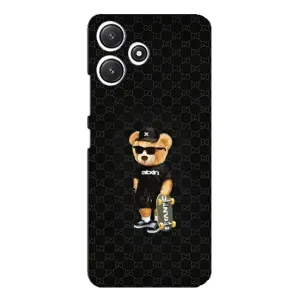 Чехлы Мишка Тедди для Поко М6 Про (5G) (GUCCI Teddy)