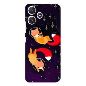 Чехол с Лисичкой для Xiaomi POCO M6 Pro (5G) (Лисы)