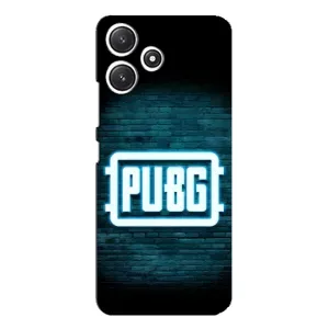 Чехол (TPU) с картинкой "Лого Пабг" на Поко М6 Про (5G) (Лого PUBG)