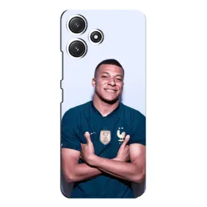 Чохол (TPU) з Футболістом на Xiaomi POCO M6 Pro (5G) (Мбаппешичка)