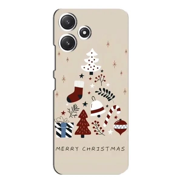 Чехол с рисунком «Merry Christmas» для Xiaomi POCO M6 Pro (5G) Чехол с рисунком «Merry Christmas» для Xiaomi POCO M6 Pro (5G)