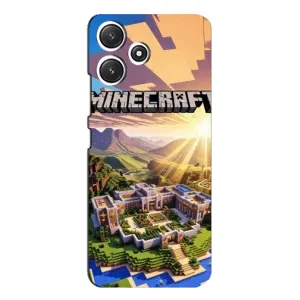 Чохол майнкрафт для Xiaomi POCO M6 Pro (5G) (MINECRAFT)