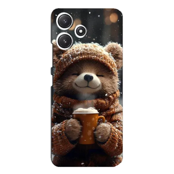 Чехол с рисунком «Медвежонок с кофе» для Xiaomi POCO M6 Pro (5G) Чехол с рисунком «Медвежонок с кофе» для Xiaomi POCO M6 Pro (5G)