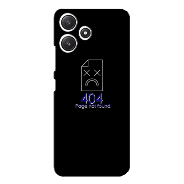 Чехол с рисунком «Ошибка 404» для Xiaomi POCO M6 Pro (5G) Чехол с рисунком «Ошибка 404» для Xiaomi POCO M6 Pro (5G)