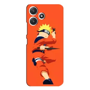 Чехлы с принтом Наруто на Xiaomi POCO M6 Pro (5G) (Силуэт Наруто)