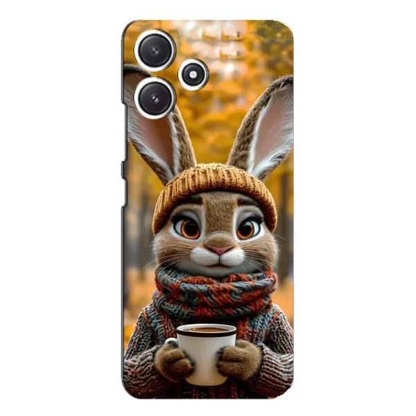 Чехол с рисунком «Зайчик с кофе» для Xiaomi POCO M6 Pro (5G) Чехол с рисунком «Зайчик с кофе» для Xiaomi POCO M6 Pro (5G)