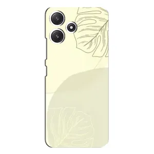 Чохол квітковий дизайн для Xiaomi POCO M6 Pro (5G) (Зелений фон)