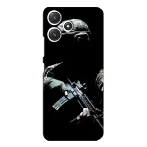 ЗСУ Чехлы (TPU) для Xiaomi POCO M6 Pro (5G) (ЗСУ снайпер)