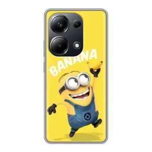 Мультяшный принт на Чехол для Поко М6 Про (Banana)