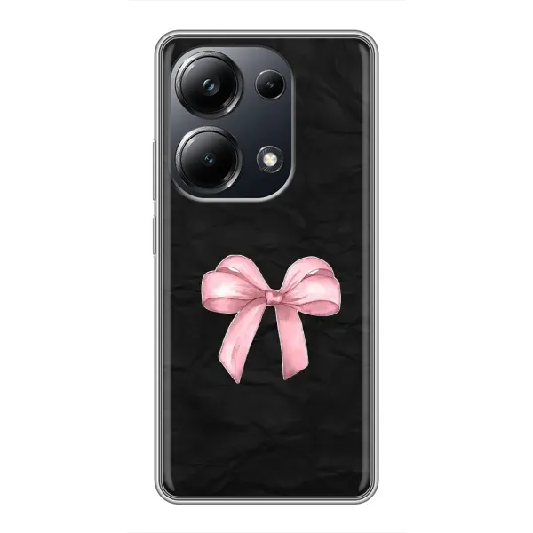 Чехол с рисунком «Бантик» для Xiaomi POCO M6 Pro Чехол с рисунком «Бантик» для Xiaomi POCO M6 Pro