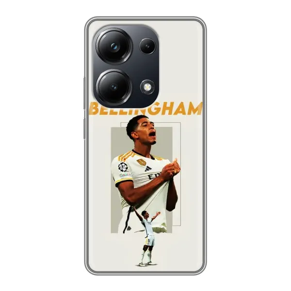 Чехол с рисунком «Беллингем Реал» для Xiaomi POCO M6 Pro Чехол с рисунком «Беллингем Реал» для Xiaomi POCO M6 Pro