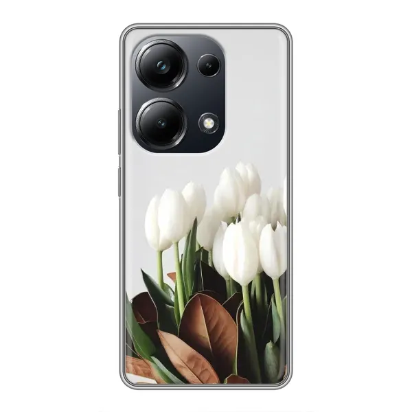 Чехол с рисунком «Букет тюльпанов» для Xiaomi POCO M6 Pro Чехол с рисунком «Букет тюльпанов» для Xiaomi POCO M6 Pro