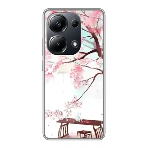Чехол с принтом САКУРЫ на Xiaomi POCO M6 Pro (Чайная церемония)