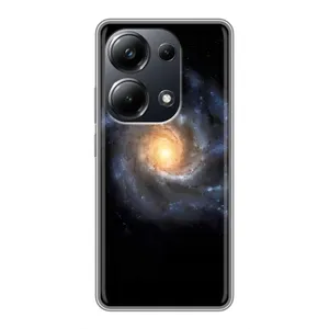 Чохли КОСМОС на Xiaomi POCO M6 Pro (Чорна дира)