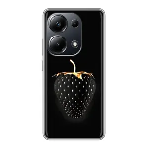 Чохол з зображенням смачної їжі для Xiaomi POCO M6 Pro (Чорна полуниця)