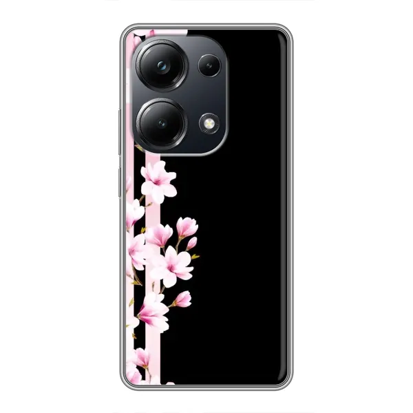 Чехол с рисунком «Цветочки» для Xiaomi POCO M6 Pro Чехол с рисунком «Цветочки» для Xiaomi POCO M6 Pro