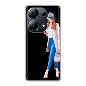 Чохол з картинкою Модні Дівчата Xiaomi POCO M6 Pro (Дівчина з телефоном)