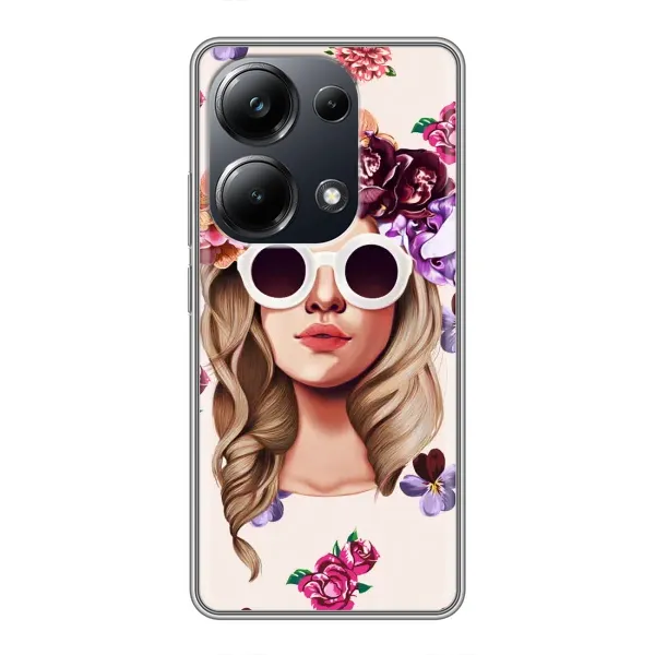 Чехол с рисунком «Девушка в очках» для Xiaomi POCO M6 Pro Чехол с рисунком «Девушка в очках» для Xiaomi POCO M6 Pro