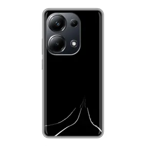 Чохол з картинками на чорному фоні для Xiaomi POCO M6 Pro (Дорога)
