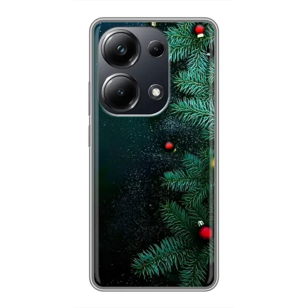 Чехол с рисунком «Елка» для Xiaomi POCO M6 Pro Чехол с рисунком «Елка» для Xiaomi POCO M6 Pro