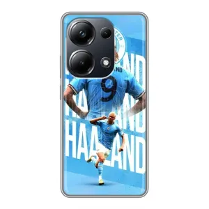 Чехлы с принтом для Xiaomi POCO M6 Pro Футболист (Erling Haaland)