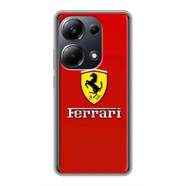 Чехол с рисунком «Ferrari Logo» для Xiaomi POCO M6 Pro Чехол с рисунком «Ferrari Logo» для Xiaomi POCO M6 Pro