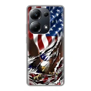 Чохол Прапор USA для Xiaomi POCO M6 Pro (Прапор USA)