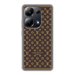 Силиконовый чехол для Xiaomi POCO M6 Pro (ФОН Louis Vuitton Paris)
