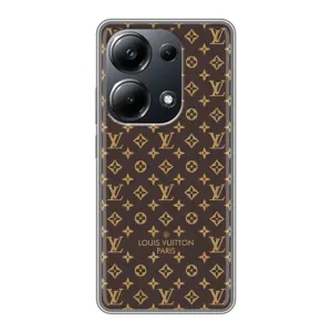 Чохол Стиль Louis Vuitton на Xiaomi POCO M6 Pro (Фон Луі Віттон)