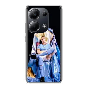 Чехлы с принтом для Xiaomi POCO M6 Pro Футболист (футболист Холанн)