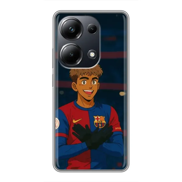 Чехол с рисунком «Футболист Ямаль» для Xiaomi POCO M6 Pro Чехол с рисунком «Футболист Ямаль» для Xiaomi POCO M6 Pro