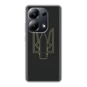Чехол с картинкой (Патриотический ГЕРБ) на Xiaomi POCO M6 Pro (Герб - Молотова)