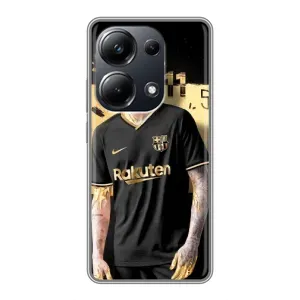 Силиконовый Чехол Xiaomi POCO M6 Pro (Gold Neymar)
